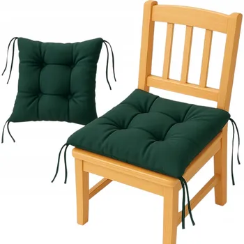 Polštář Polštář Polštář ČTVEREC 40x40 cm LAHVOVĚ ZELEŇ