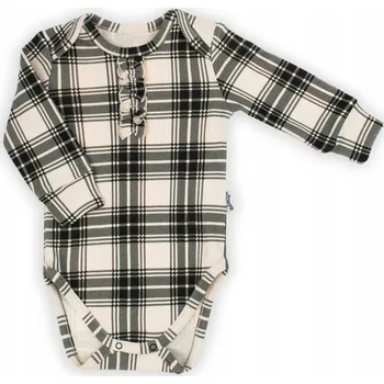 Kojenecké oblečení Body s dlouhým rukávem pro dívku Nicol, vel.