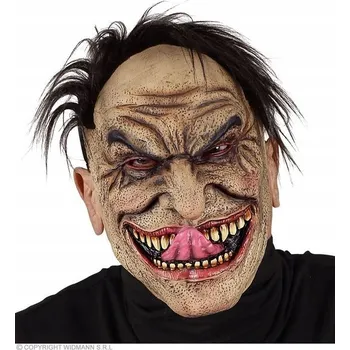 Karnevalová maska Maska na obličej Widmann WI02439 latex zombie hnědá