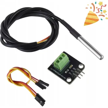 VODOTĚSNÉ TEPLOTNÍ ČIDLO DS18B20 S REZISTOREM PRO SONOFF