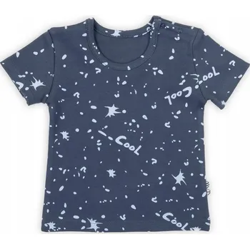 Chlapecká mikina Bavlněná mikina s krátkým rukávem pro chlapce Nicol, vel.