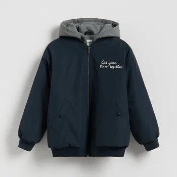 Chlapecká bunda Reserved - PÁNSKÁ BUNDA - tmavomodrá - 807HF-59X - 807HF-59X-140