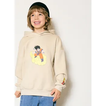 Chlapecká mikina Reserved - Mikina Dragon Ball - béžová - 581HR-08X - 581HR-08X-170