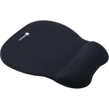 Podložka pod myš Connect IT For Health podložka pod myš se zápěstní opěrkou z paměťové pěny - černá Ergonomická podložka pod myš CI-501 s měkkou opěrkou zápěstí z paměťové pěny. Zvyšuje komfort při práci a snižuje ún