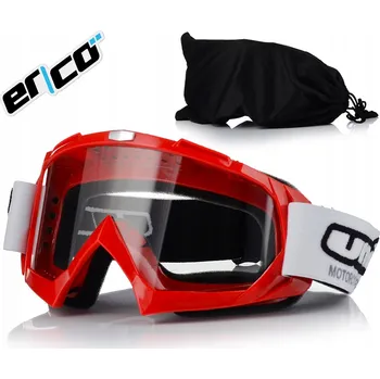 LYŽAŘSKÉ BRÝLE ČERVENÉ SVĚTLÉ SKLO NA LYŽE SNOWBOARD BRÝLE PRKNO