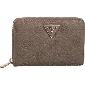 Peněženka Guess peněženka eko kůže béžová - dámská