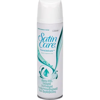 GILLETTE Satin Care GEL LEVANDULE TOUCH GEL NA HOLENÍ PRO NORMÁLNÍ PLEŤ 200 Ml