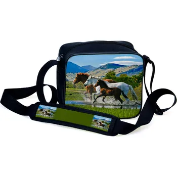 Kabelka MALÁ TAŠKA S KONĚMI 34 DĚTSKÁ S POTISKEM PL