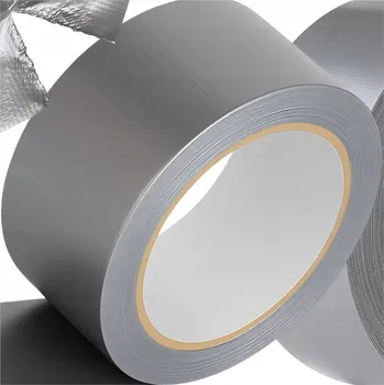 Lepicí páska VODĚODOLNÁ OPRAVNÁ PÁSKA STŘÍBRNÁ DUCT TAPE 50MM 5M ZESÍLENÁ VYSOKÁ KVALITA