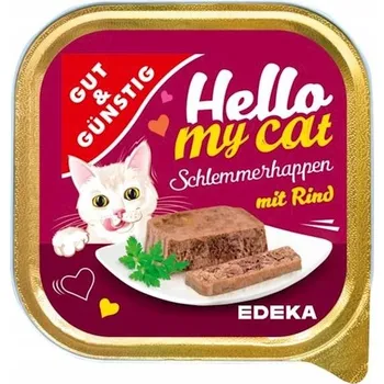 Krmivo pro kočku Mokré krmivo pro kočky Edeka hovězí 0,1 kg