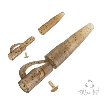 Zfish Závěska Lead Clip & Tail Rubber – 6 ks