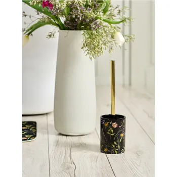 WC štětka Sinsay - Toaletní kartáč s květinovým motivem - černá - 278HW-99X - 278HW-99X-ONE