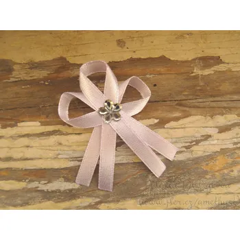 Svatební dekorace Svatební vývazek - lila nejsvětlejší 44