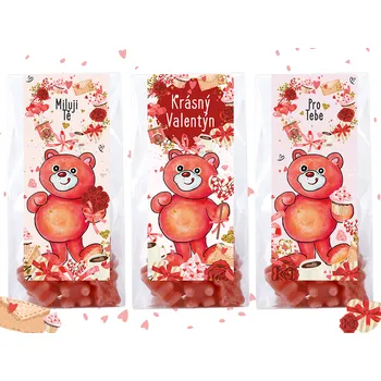 Nápoj LIPOO AKČNÍ VALENTÝNSKÝ BALÍČEK ČAJOVÝCH MEDVÍDKŮ