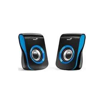 Genius reproduktory SP-Q180, 2.0, 6W, čenomodré, regulace hlasitosti, stolní, 150Hz-20kHz,rychlé dodání