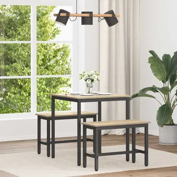 Jídelní stůl vidaXL Jídelní stoly KOV [892621]