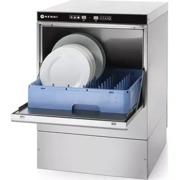 Myčka nádobí Myčka nádobí 50x50 - elektronicky řízená, HENDI, 230V/3600W, 570x600x(H)830mm | 237540