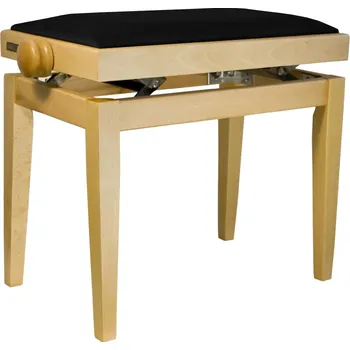 Příslušenství pro klávesový nástroj Bespeco SG 101 Dřevěná stolička ke klavíru Natural (Jako nové)