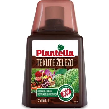 Zahrada hnojivo TEKUTÉ ŽELEZO 250ml Plantella