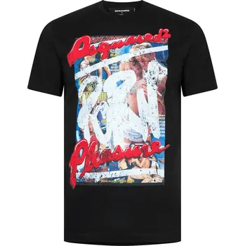 Pánské tričko Tričko DSQUARED2 Black 356351 S