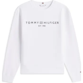 Dámské oblečení Mikina Tommy Hilfiger Th Optic White 720118 10 (S)