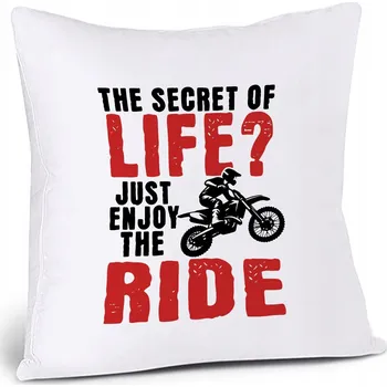 Polštář Polštář 40x40 s potiskem - PRO FANOUŠKA MOTOKROSU