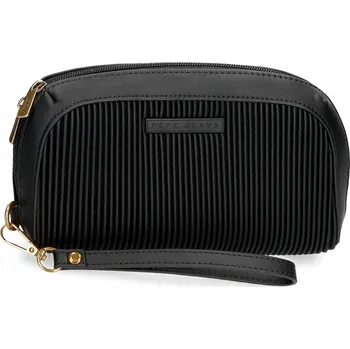 Kabelka PEPE JEANS DÁMSKÁ PENĚŽENKA ČERNÁ VELKÁ S LOGEM