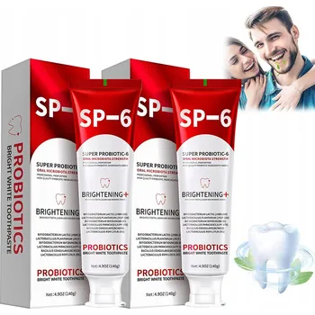 zubní pasta Probiotická zubní pasta SP-6 Bělení zubů Odstraňuje zubní plak a skvrny