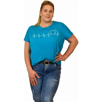 Dámské tričko Dámské bavlněné tričko Captain Mike tričko XXL