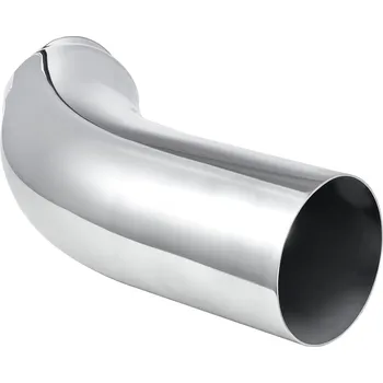 Výfuk pro motocykl Vevor Výfuková koncovka 101.6mm vstup 152.4mm výstup 584mm délka chrom