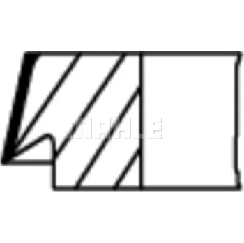 Píst motoru Pístní kroužky SPREZ.75X2,0X2,0X4,0 nom.daf A67RK013