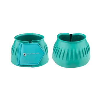 Vybavení pro koně Zvony gumové Waldhausen Barva: Turquoise, Velikost: XL