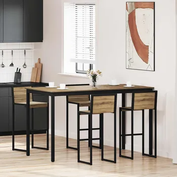 Jídelní stůl vidaXL Jídelní stoly kompozitní dřevo [3415395]