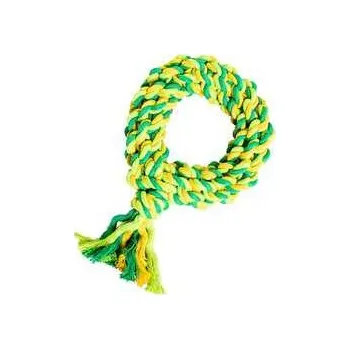 Hračka pro psa Kruh HipHop bavlněný 23 cm /250 g limetková, zelená,rychlé dodání