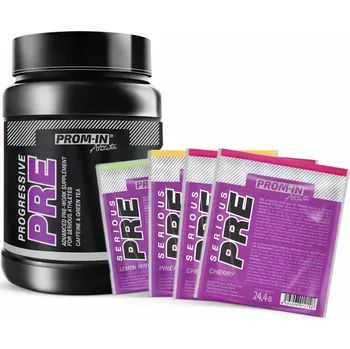 Anabolizér AKCE Prom-In Progressive PRE 750 g + ZDARMA 4x Serious PRE 24,4 g