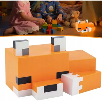 Lampička Paladone Lampička Minecraft - Liška 16 cm