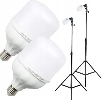 Sada 2 jednotlivých LED studiových světel 100W