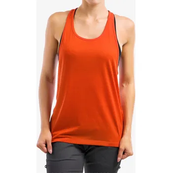 Dámské oblečení Dámský lezecký top Ocun Fionna Top - orange poinciana