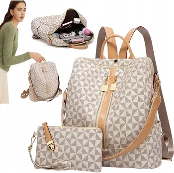 Podprsenka Batoh bílý elegantní unisex z polyesteru s velkým objemem