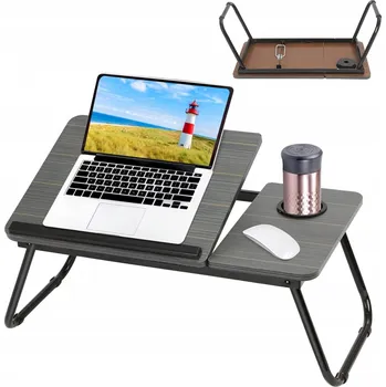 Příslušenství pro notebook Skládací rozkládací stolek pod laptop do postele stojan