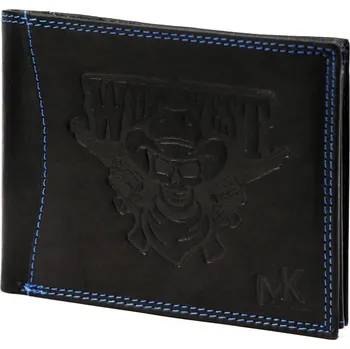 Peněženka Pánská peněženka Money Kepper CDD 5600 WILD WEST černá, modrá