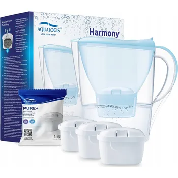 Filtrační konvice Filtrační konvice Aqualogis Harmony 2,6 l Bílá + 3 Náhradní filtry Pure+