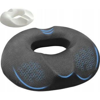 Polštář Ortopedický Polštář Profilovaný Paměťový na Sezení do Křesla Židle Velký