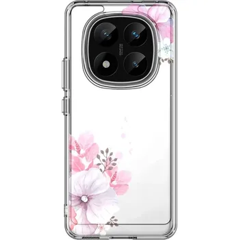 Pouzdro na mobilní telefon Kryt Xiaomi Redmi Note 14 Pro+ 5G Image pevný Violet Blossom (obal neboli pouzdro na Xiaomi Redmi Note 14 Pro+ 5G)