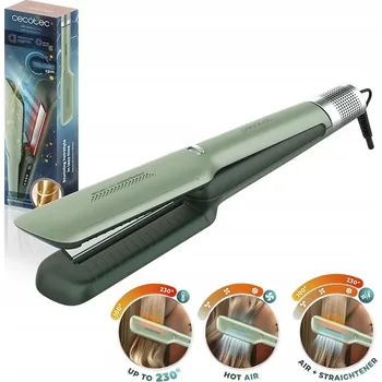 Žehlička na vlasy Žehlička Na Vlasy na vlasy Cecotec Air Lisse Olive Ionizace 3 Olivové režimy