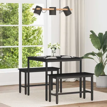 Jídelní stůl vidaXL Jídelní stoly 80 x 80 x 75 cm KOV [892626]