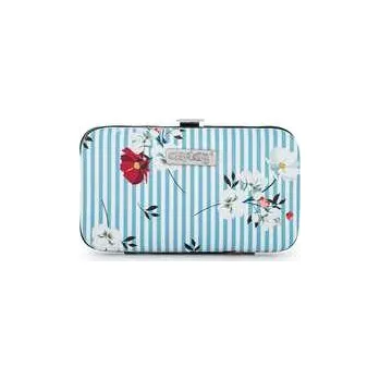 Manikúra Navy Flowers,rychlé dodání