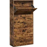 Předsíňový botník Vasagle Fure hnědý