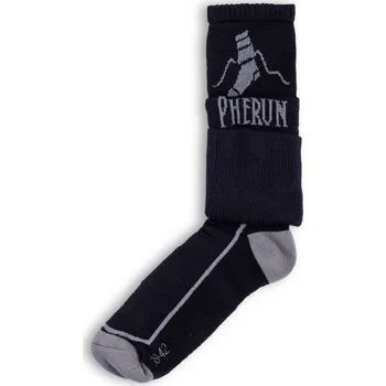 Turistické ponožky PHERUN-Merino Pherun Black 43-46 Černá 43/46