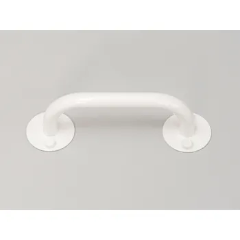 Madlo do koupelny Wela koupelnové invalidní madlo BÍLÉ PREMIUM Délka: 20 cm, Průměr: 25 mm